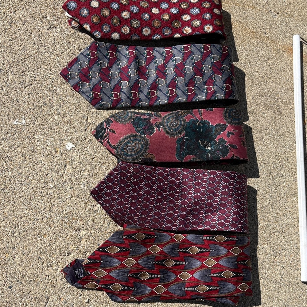 100 % Silk Tie Bundle